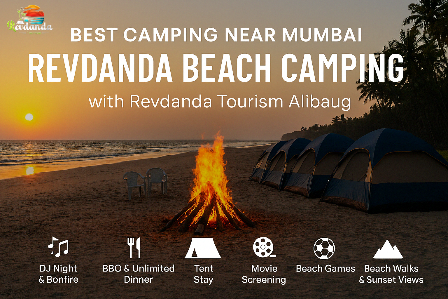 Revdanda beach camping
