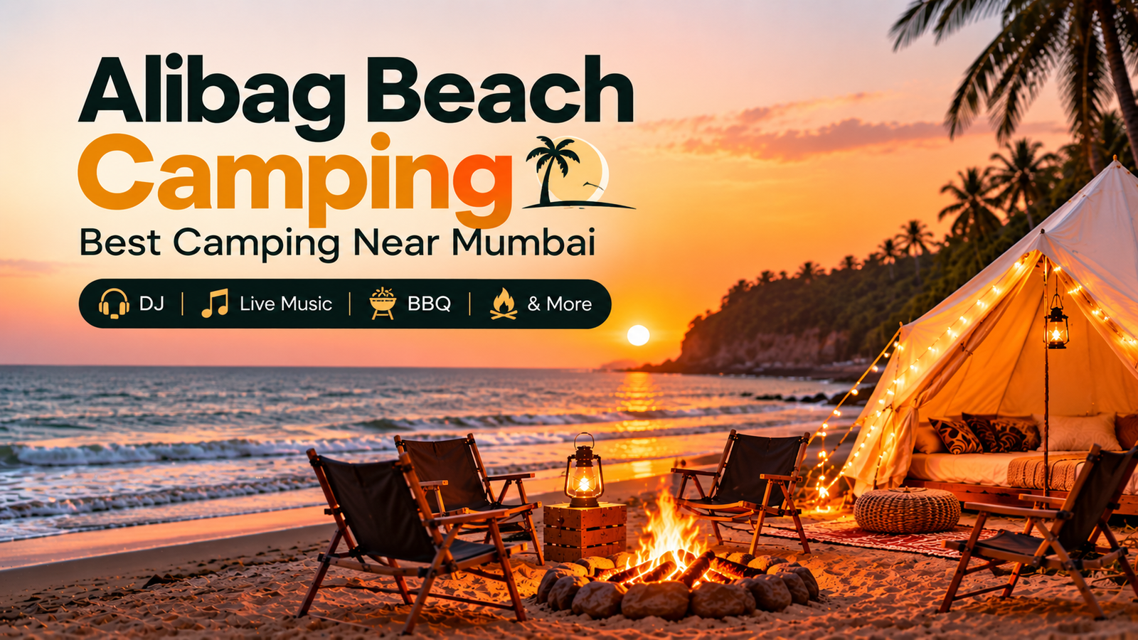 alibaug beach camping