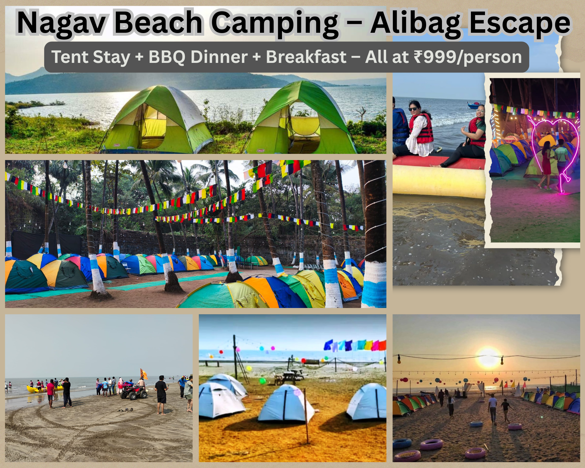 nagav beach camping