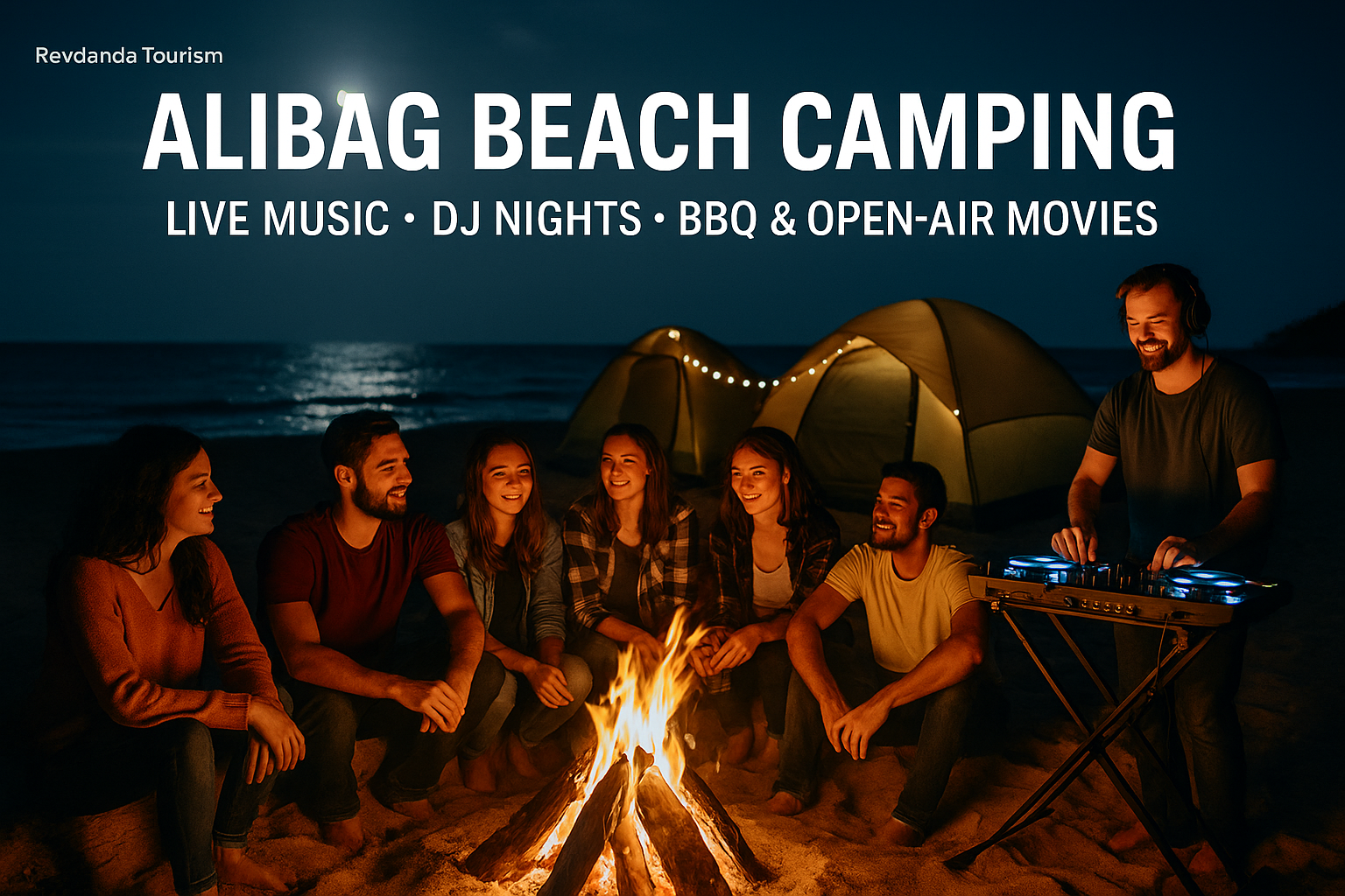 Alibag Beach Camping: Best Camping Near Mumbai with DJ, Live Music, BBQ & More