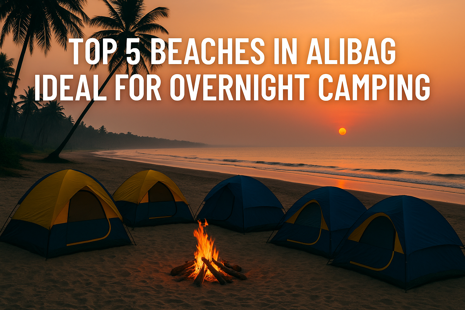 Alibag beach camping