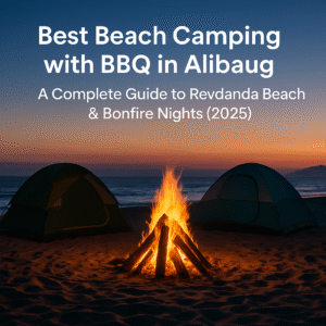 Best beach camping with BBQ alibaug