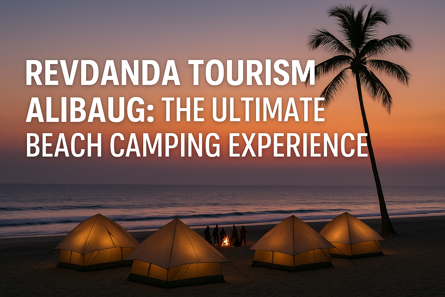 Alibaug beach camping