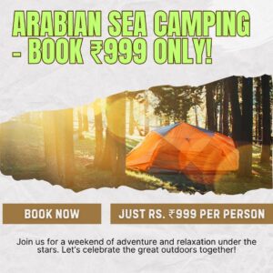 Arabian sea camping alibag