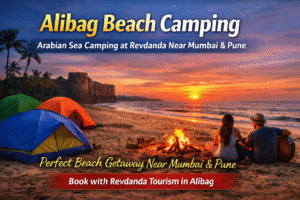 Alibag Beach Camping from mumbai and pune