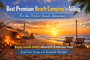Premium beach camping