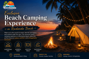 exculsive beach camping exprieance