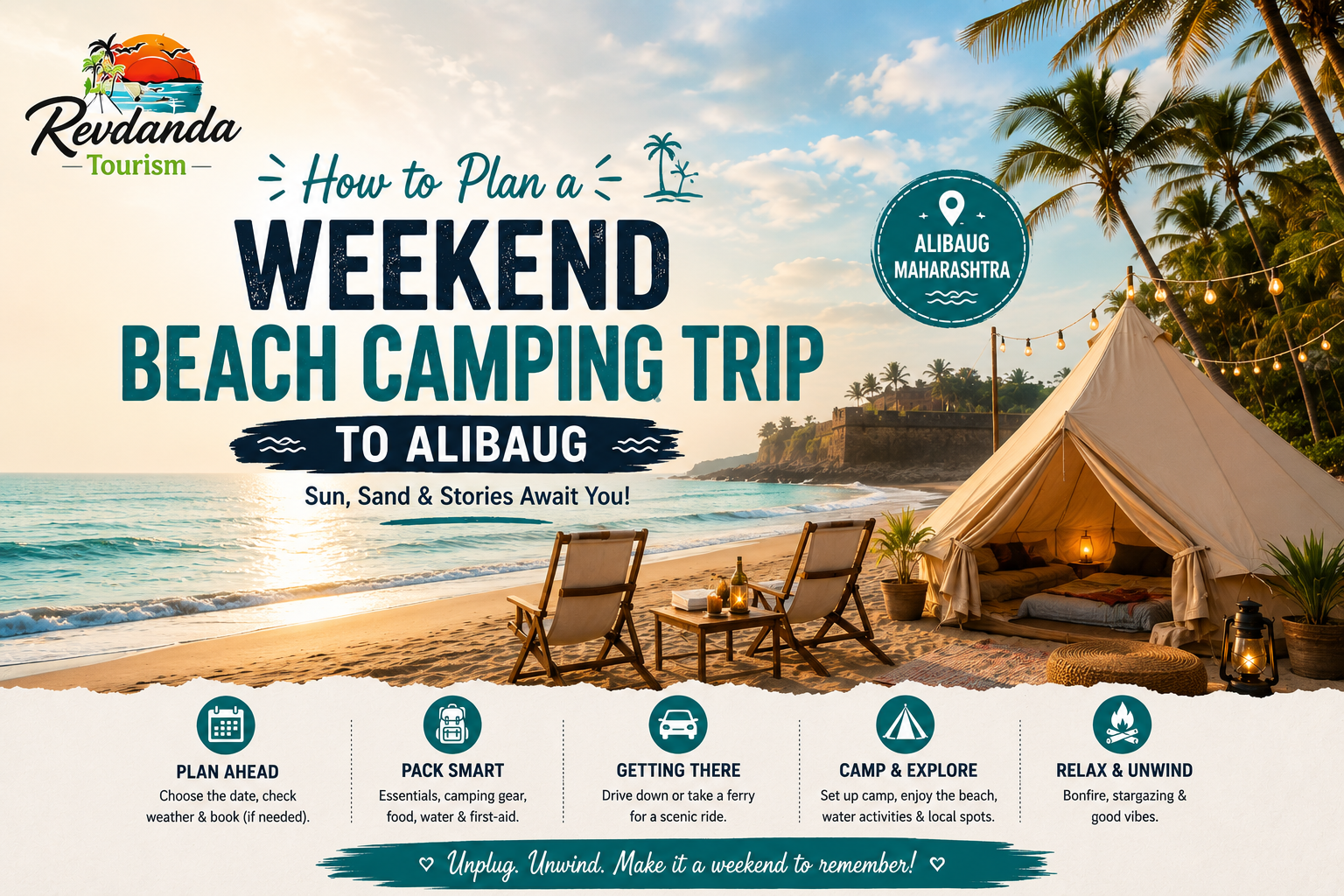 How to plan weekend beach camping trip