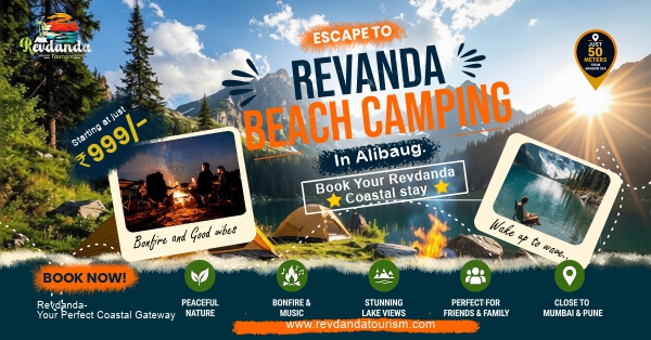 Esacape Revdanda beach camping