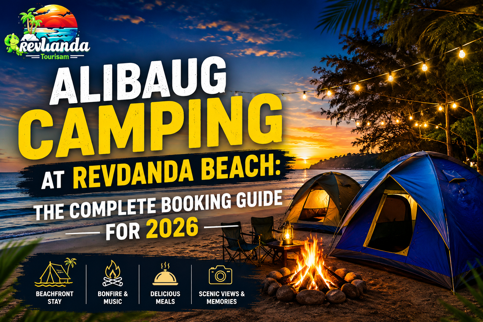 Alibaug Camping at Revdanda Beach