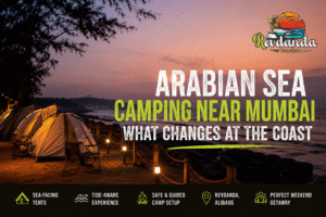 Arabian Sea Camping Near Mumbai