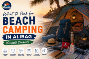 What to pack for beach camping in Alibag with camping gear and essentials